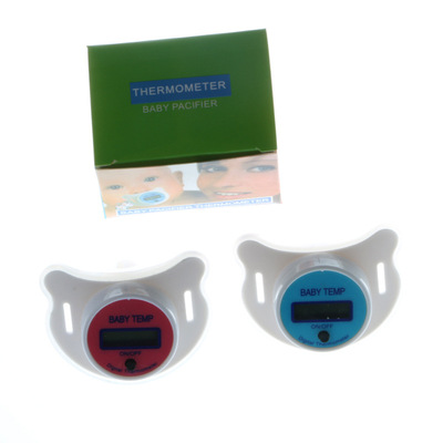 Factory wholesale Export nipple thermometer children thermometer Pink blue Optional Welcome OEM