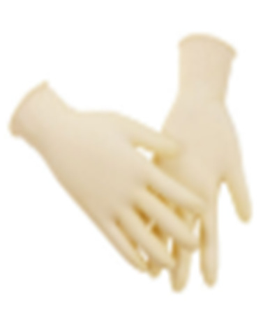 無塵千級乳膠手套9"