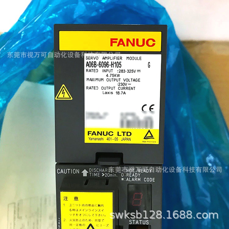 FANUC发那科伺服驱动器A06B-6096-H105 A06B-6096-H204全新需议价