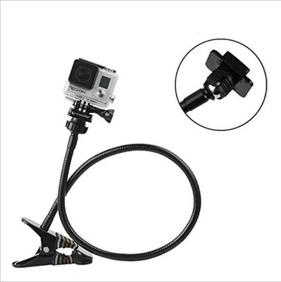 gopro7夾子軟管運動相機大力夾 hero6小蟻運動攝相機拍攝支架彎曲