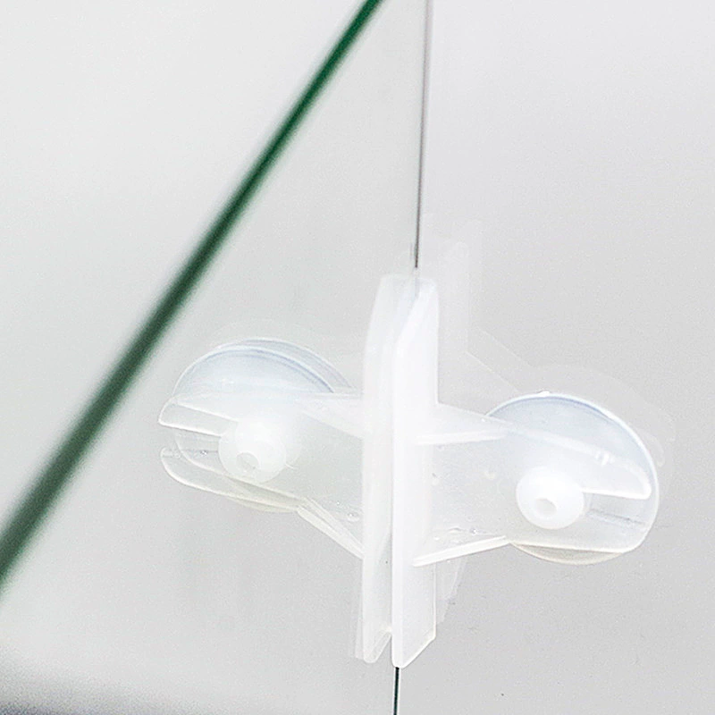 Аквариумная перегородка с фиксированным зажимом перегородка с присоской разделительное стекло аквариума фиксированный зажим для разделения присоски