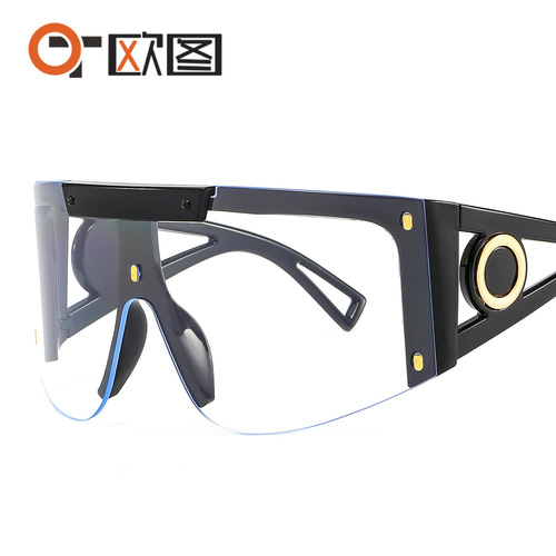 Classic Fashion Women's Sunglasses Trendy Fashion Sunglasses Large Frame Sunglasses