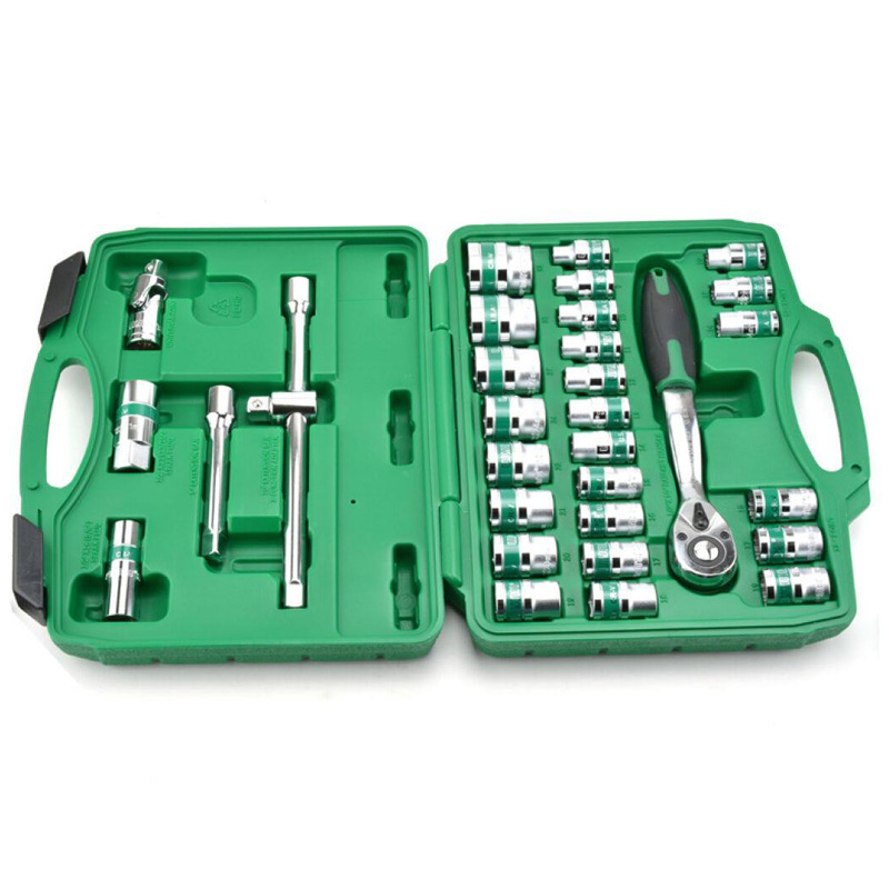 Wynn's威力狮32件套筒组合公制套筒组套汽车扳手工具 W032B