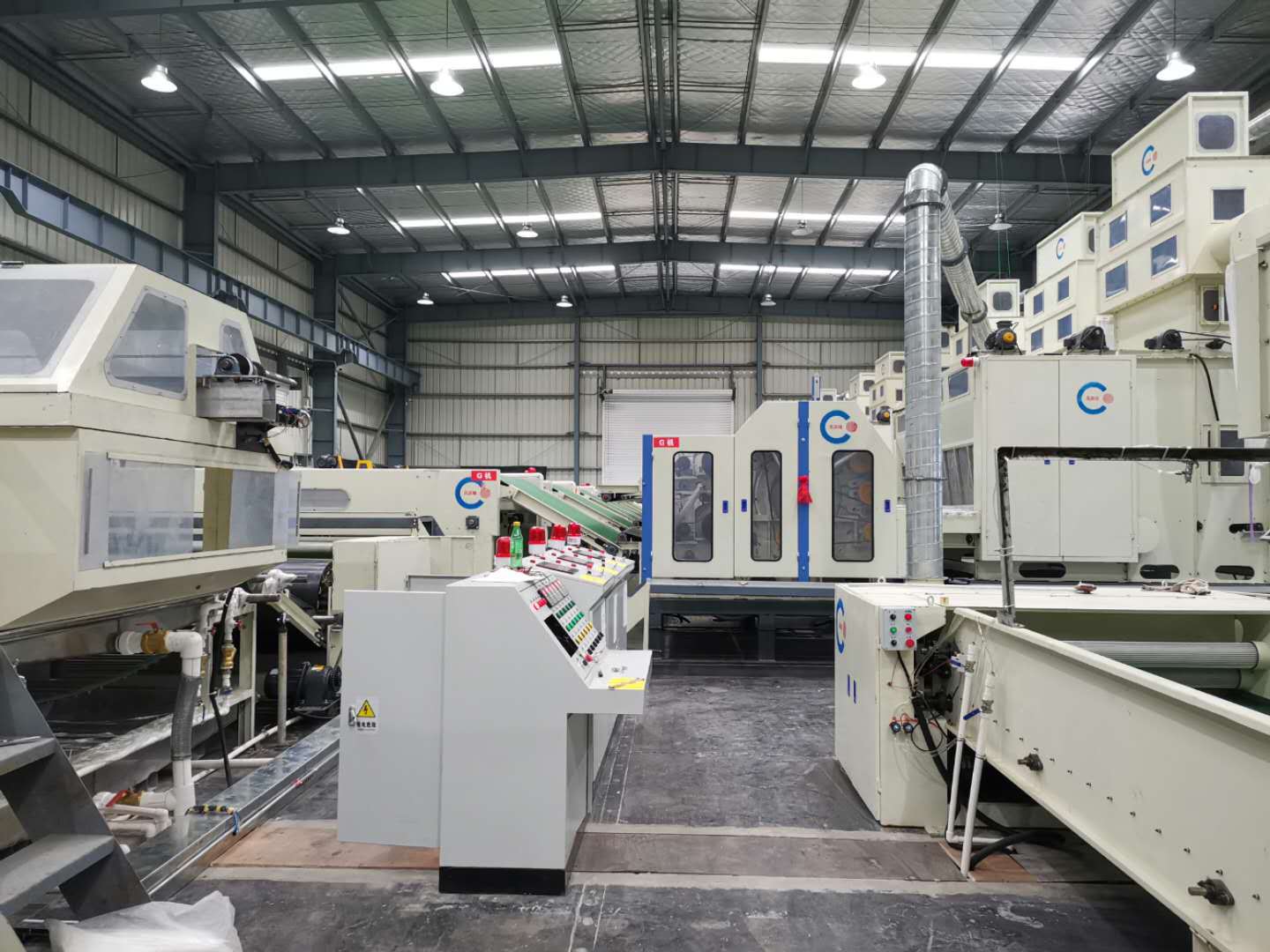 青岛热风棉生产线 n95口罩热风棉设备 无纺布设备