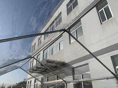 Çadırlar disinfection shed channel transparent