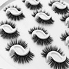 10 pairs of mink hair fake eyelashes 10mm layered eyelashes FAUX MINK EYLASHES 08