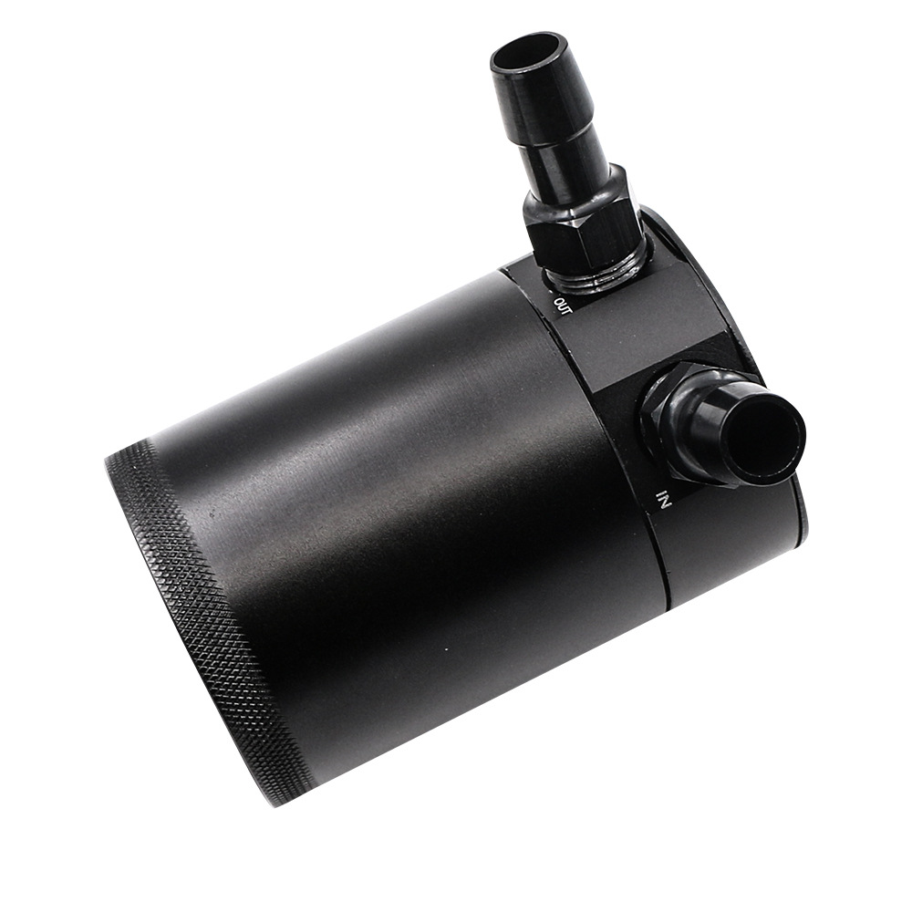 Car Breathable Oil Pot Two-hole Exhaust Gas Waste Oil Recovery Pot High Double Flow Channel Exhaust Pipe Oil Pot