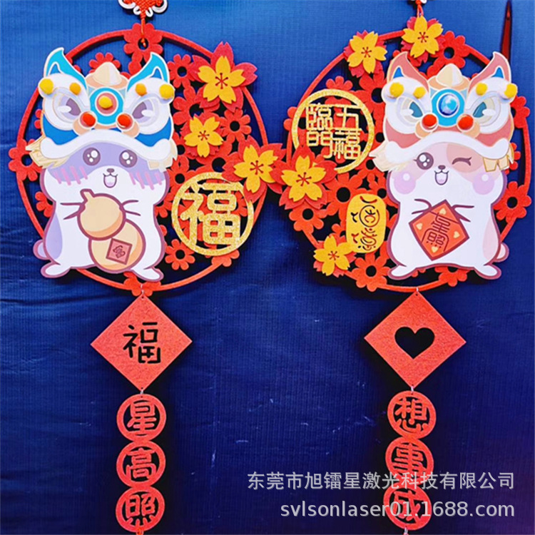 厂家直销！东莞广州毛绒玩具激光加工专用双头植绒毛料激光切割机