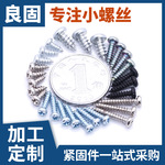 精密非标电子小螺丝微型螺丝盘头圆头电脑手机玩具自攻螺丝钉