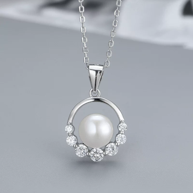 (Граница торговли), модный ожерелье из жемчуга, подвеска, цепочка для ключей, аксессуар, образец серебро 925, корейский стиль, DIY