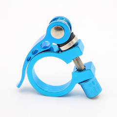 自行車座管快拆夾坐杆山地公路車死飛鎖死固定坐管夾卡扣鎖扣配件