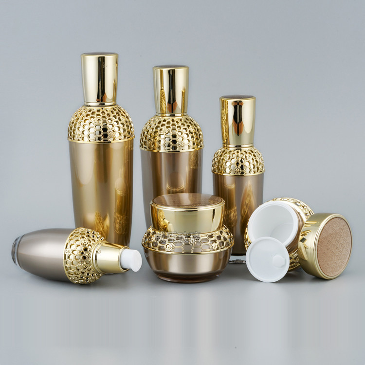 高档化妆品塑料瓶 面霜瓶子批发  塑料瓶制品厂 广州化妆品瓶50g