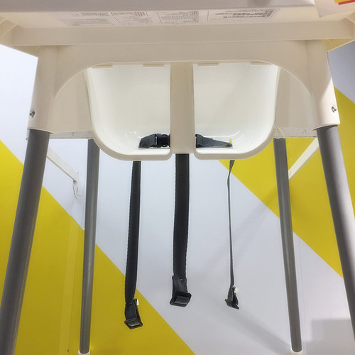 Baby dining chair safety belt 3-point safety seatbelt children's safety seat children's high chair safety belt