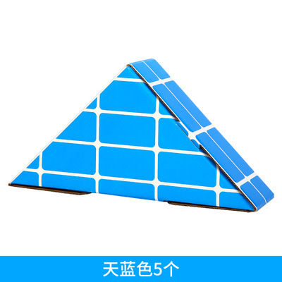 Triangular simulation paper brick kindergarten area corner building paper brick building block construction area corner game environment layout material