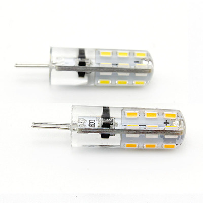 LED G4 AC12V DC12V 3014 24珠 硅胶玉米灯 小玉米灯 水晶灯光源|ru