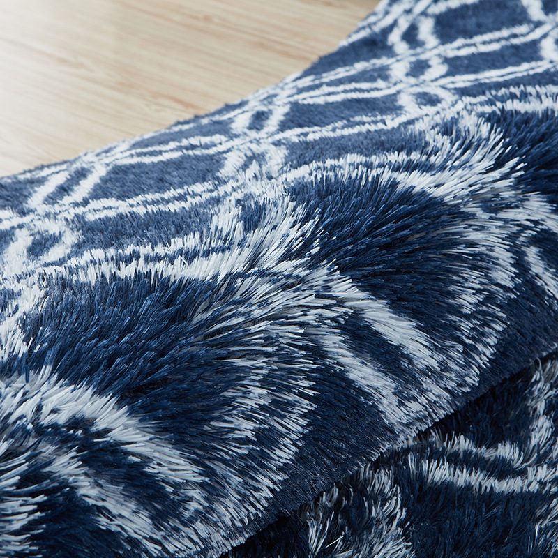 跨境批发北欧地毯客厅卧室毛毯满铺地毯家用长毛绒地毯地垫carpet