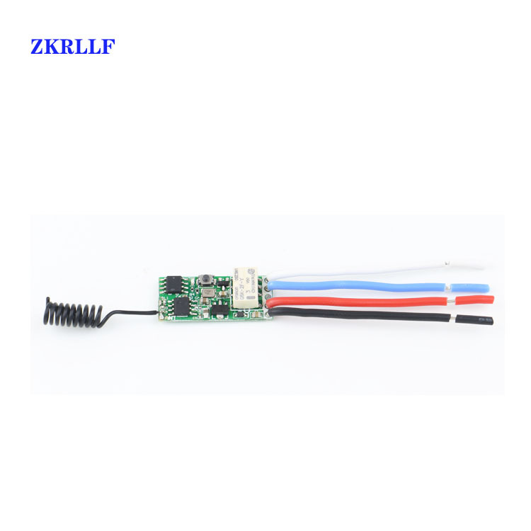 433MHz Mini Wireless Remote Switch Module LED Strip Remote Switch Micro Ultra Small Receiver Board DIY