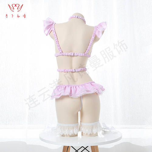 Whispering under the moon sexy lingerie female cute maid costume sexy 1174