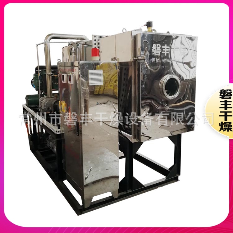 香蕉片低温冻干机 草莓片冻干机 水果真空冷冻干燥机 磐丰干燥