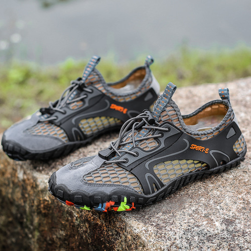 Outdoor sports fishing shoes, five-finger body-building wading shoes, swimming shoes, diving beach shoes, hiking and mountaineering shoes