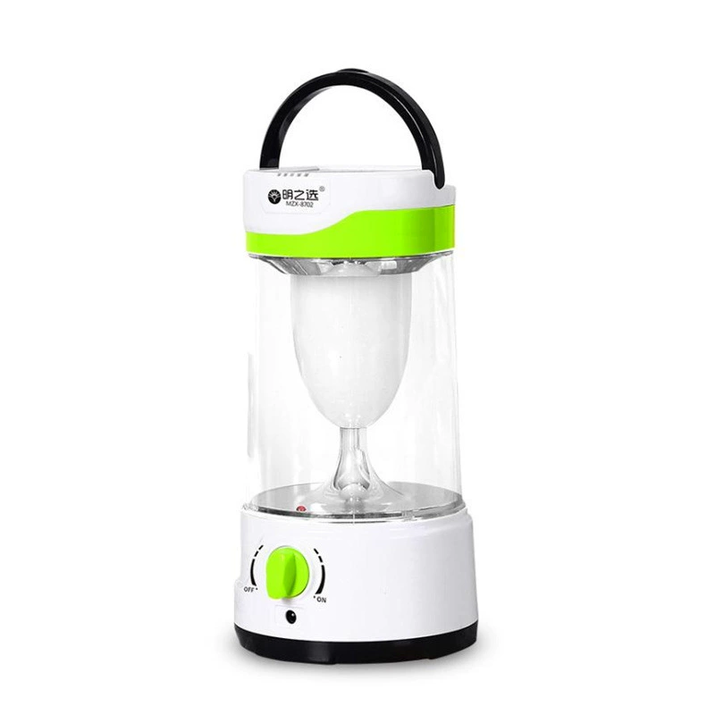 LED portable garden lights for camping solar-powered