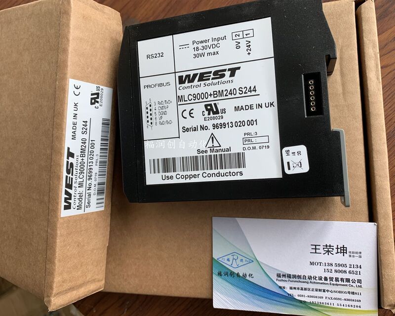 New Original UK WEST temperature control instrument MLC9000 instrument thermostat MLC9000-Z1300 in stock