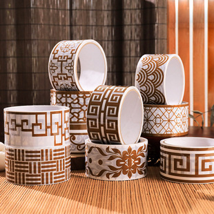 Creative Antique Color Lace Decorative Tape Handmade DIY Photo Album Decorative Tape Sealing Box Large Roll Waterproof Wide 4.8
