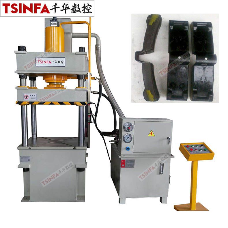双缸伺服630吨四柱液压机火车闸瓦成型钣金不锈钢薄板拉伸油压机