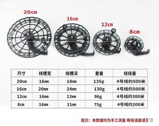 Колесо сплетни колесо колесо колесо колесо колесо пластиковое бутик -рыбацкое колесо Обмотка колеса