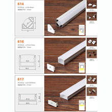 LED单色RGB广告牌建筑轮廓墙面家装办公照明线条轮廓灯硬灯条