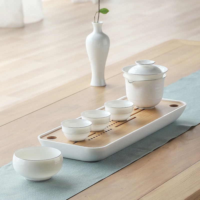 高档轻奢茶具日式茶具户外便携茶具旅行茶具随手泡茶礼品定制logo