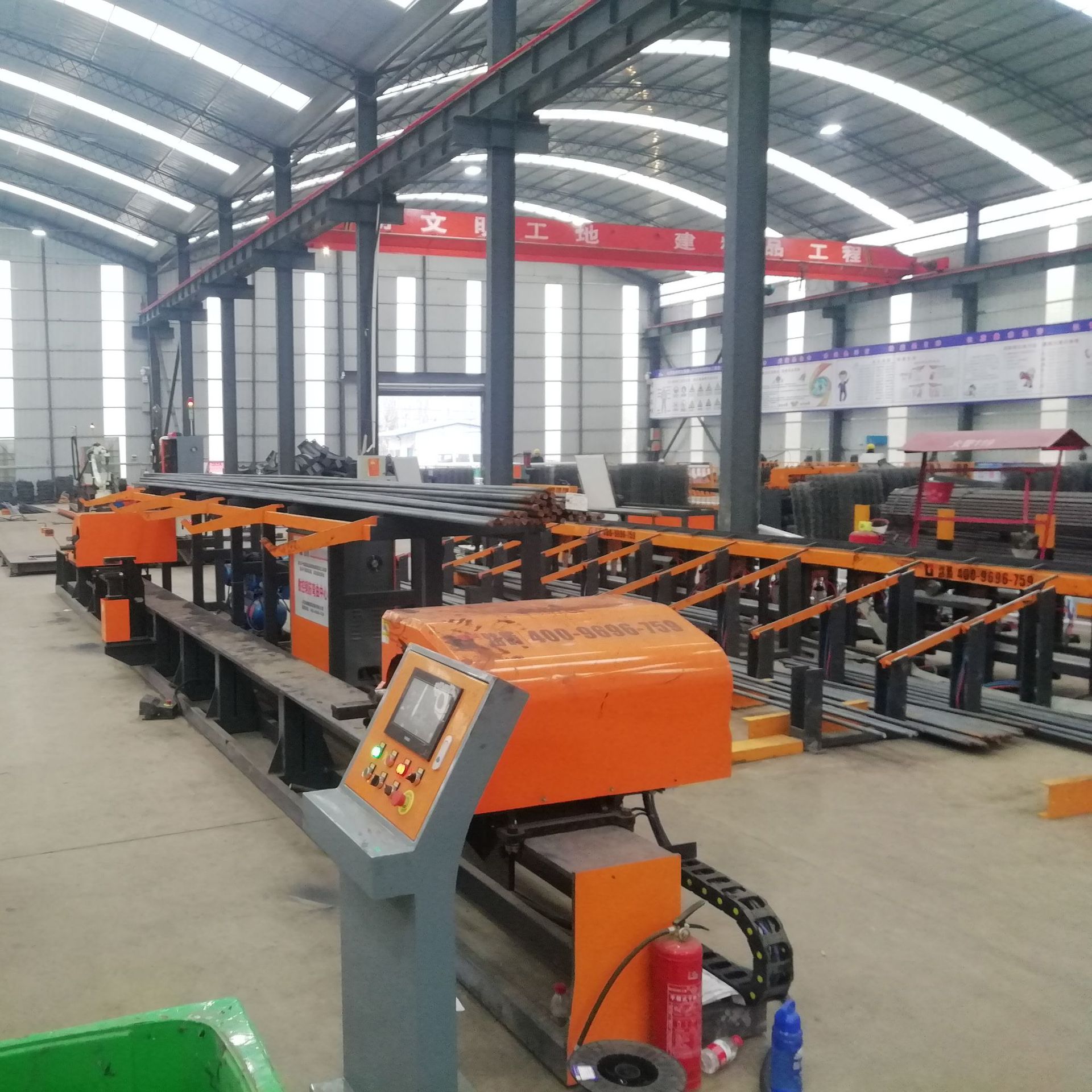 大型立式数控钢筋弯曲中心 自动数控钢筋弯曲中心 两机头弯曲中心