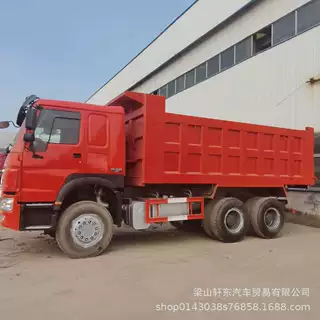 出口出售二手豪沃自卸车 土方工程自卸车 双桥371马力后八轮