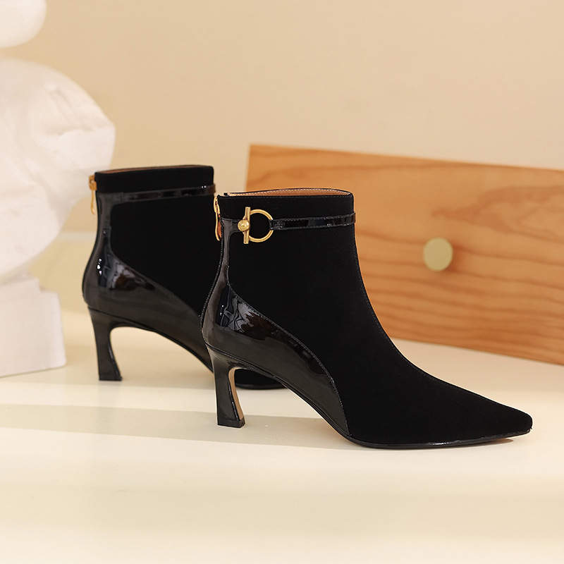 CHIKO Felicisima Pointy Toe Stiletto Ankle Boots