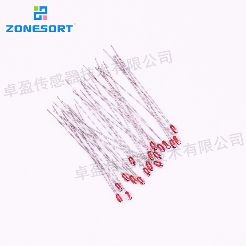 Заводской прямой 10K50K100K 1% 2% 3% 5% стеклянный герметичный несимметричный термистор MF58