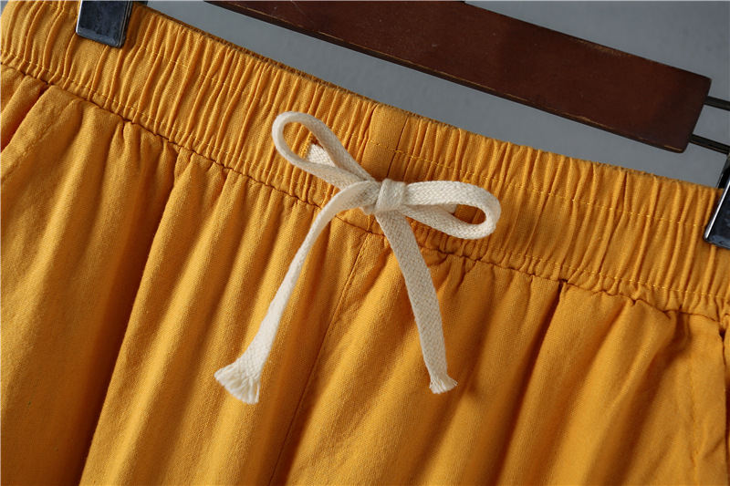 Pentalon été en Coton et lin - Ref 3434476 Image 26