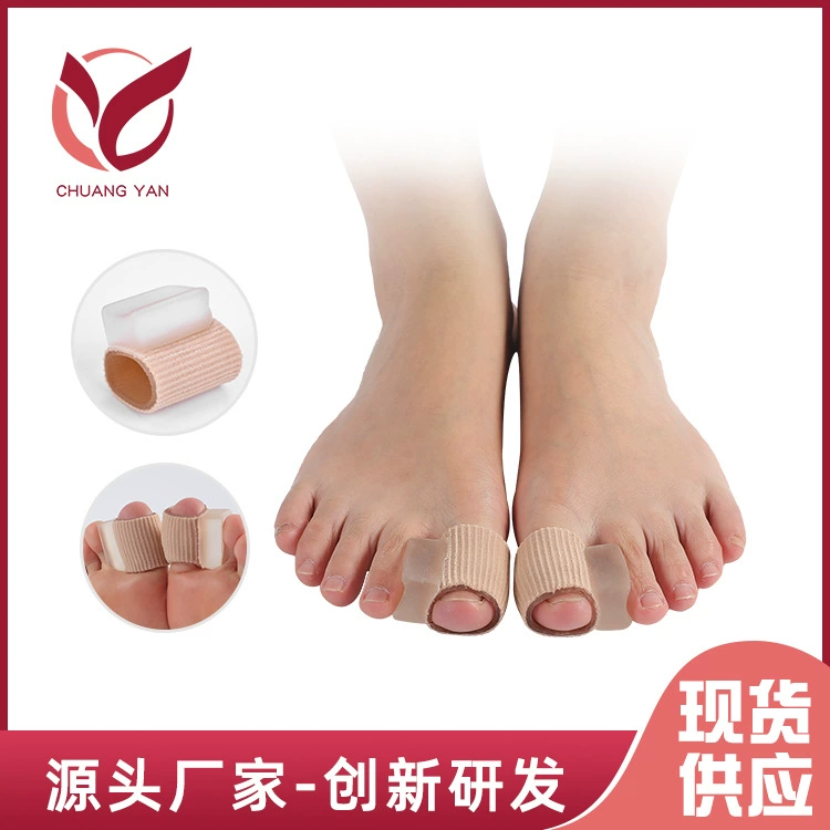 Заводская поставка ткань из лайкры вальгусный Ортез большого пальца ноги SEBS нейлоновая трубка ткань Ортез большого пальца ноги