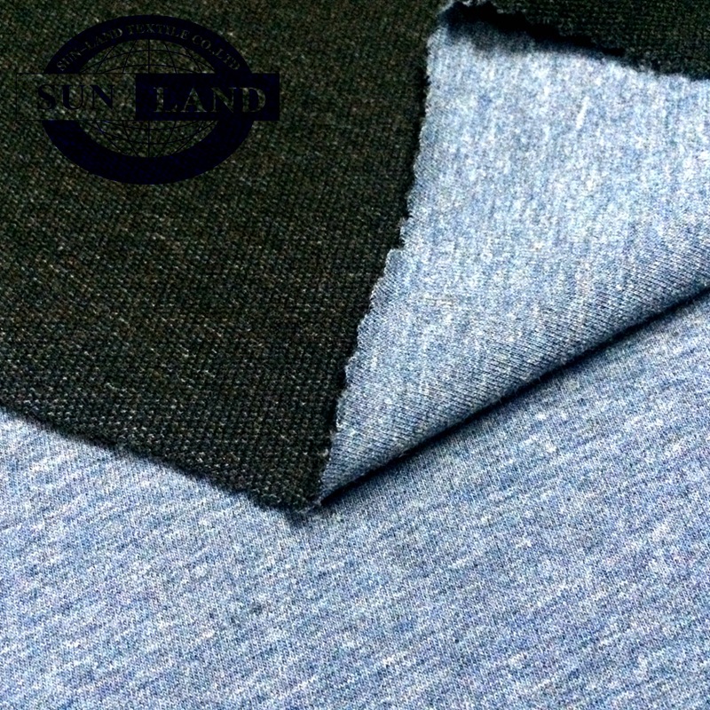 彩棉色织氨纶弹力鱼鳞布  休闲卫衣面料