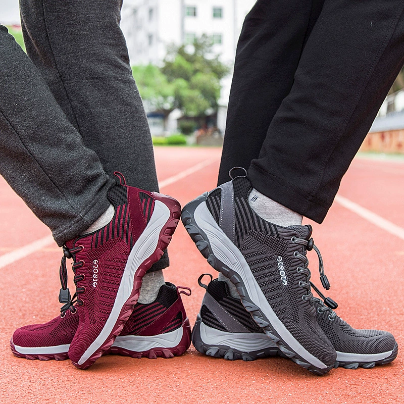 Осенняя прогулочная обувь для среднего и пожилого возраста, женские нескользящие удобные кроссовки для мам среднего возраста на мягкой подошве, легкая дорожная обувь