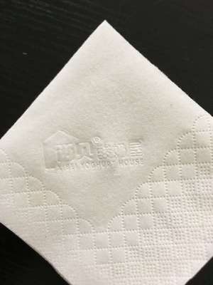 400无尘餐巾纸酒店KTV酒吧西餐厅料理可定制设计LOGO一次性口布纸