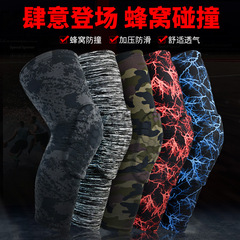 Summer Sports Knee Guards for Men and Women, Honeycomb Shockproof and Pressure Knee Support Leg Guards for Basketball, Football, Running, and Other Sports Gear