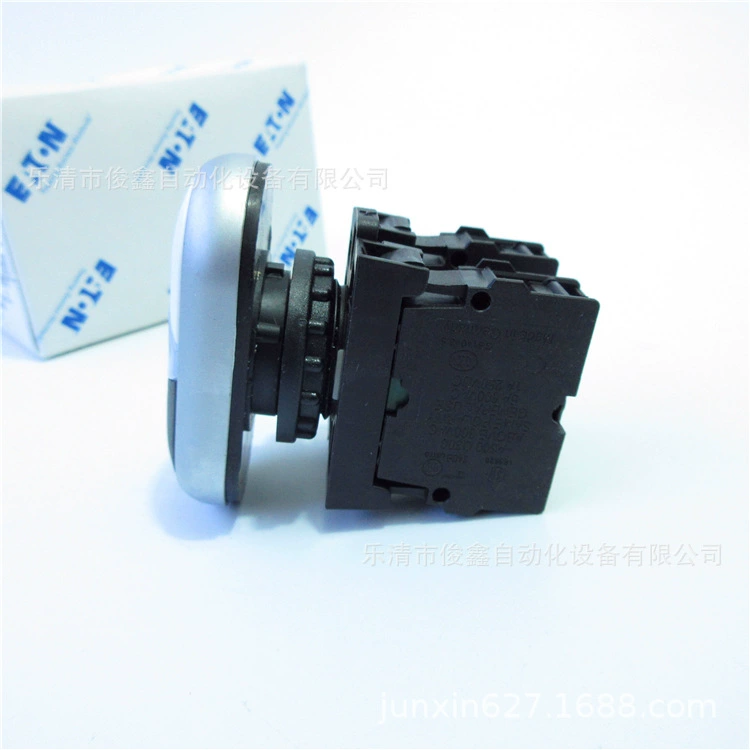 Original Eaton two-position push button switch M22-DDL-WS-X1/X0/K11 spring return one open and one closed
