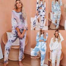 2026�羳���Q�¿�Two-piece set casual long sleeve tie dye aut