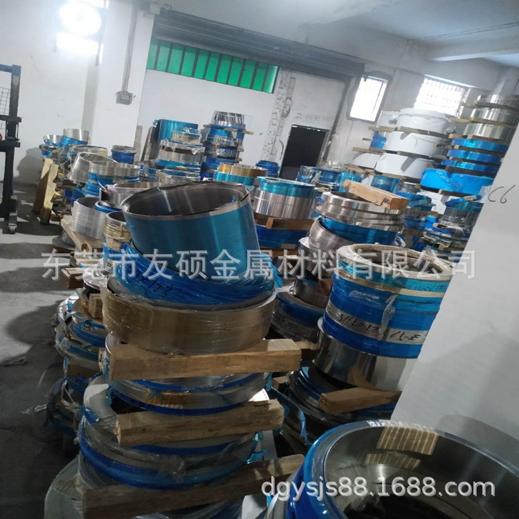送货到厂 304L超薄不锈钢带 0.03mm  0.05mm 0.08mm免费拿样