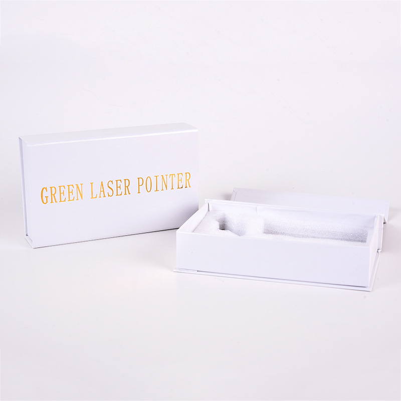 303激光白盒子 手电筒礼盒 强光手电盒子 满天星合子