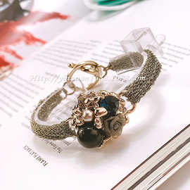 Viennois威妮华批发时尚女款韩版简约手链个性 百搭手饰 V014705H