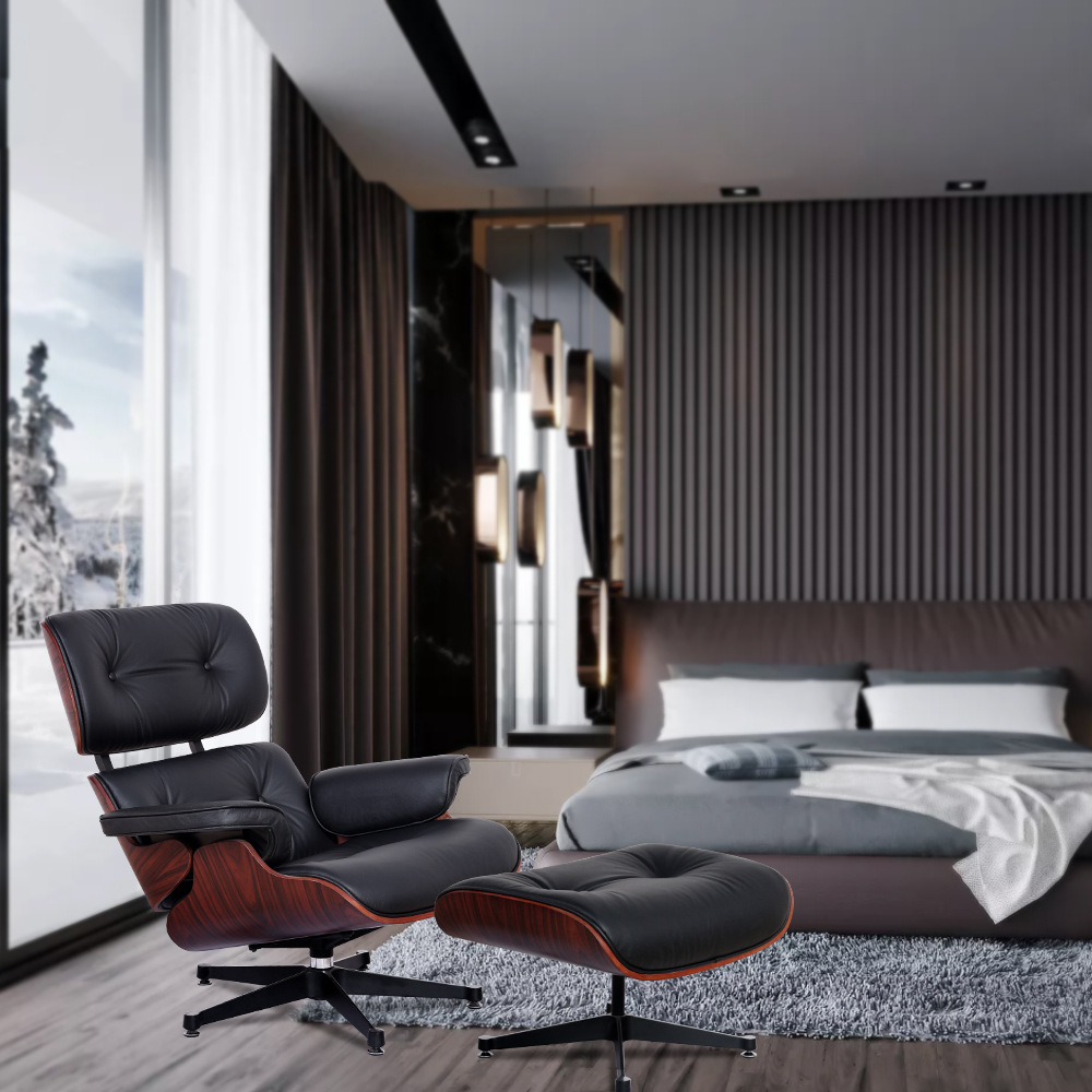 TY302 海外倉熱銷款伊姆斯躺椅休閑簡約北歐家用書房躺椅客廳躺椅