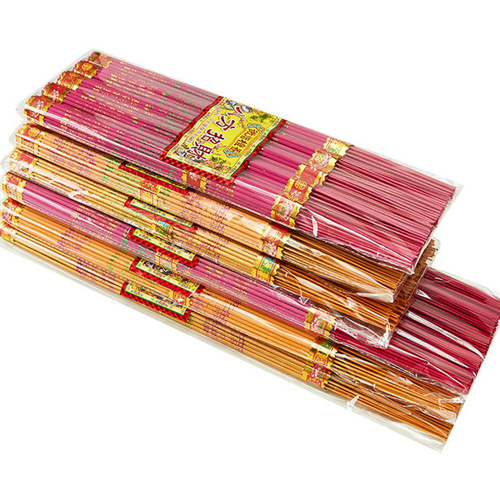 Indoor light smoke 33cm 185 gilded bamboo sticks for Buddhist incense for worshiping Buddha incense in temples and ancestral halls