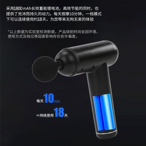 New LCD Fascial Gun Muscle Relaxer Impact Gun Home Portable Fitness Massage Equipment USB Fascial Device