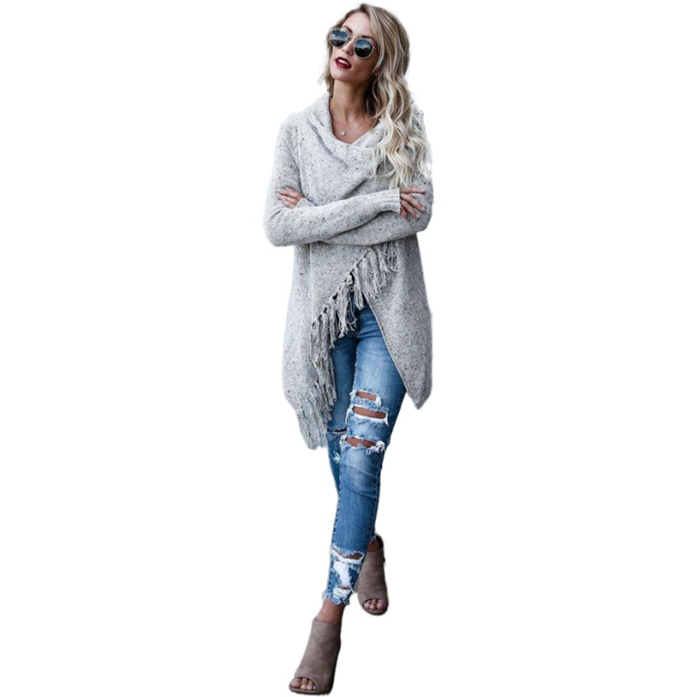 350g Weight Sweater Outerwear Type Long Sleeve Sleeve Length Regular Sleeve Sleeve Type Polyacrylonitrile Fiber, knit Fabric Type Long Top Length Daily Occasion Scarf collar, Pullovers Neckline Loose Fit Type Solid Color Pattern Winter, Autumn Season Women's Gender Hollow Out Design Streetwear Style Wholesale Women's Streetwear Solid Color Long Sleeve Hollow Out Sweaters & Cardigans 9